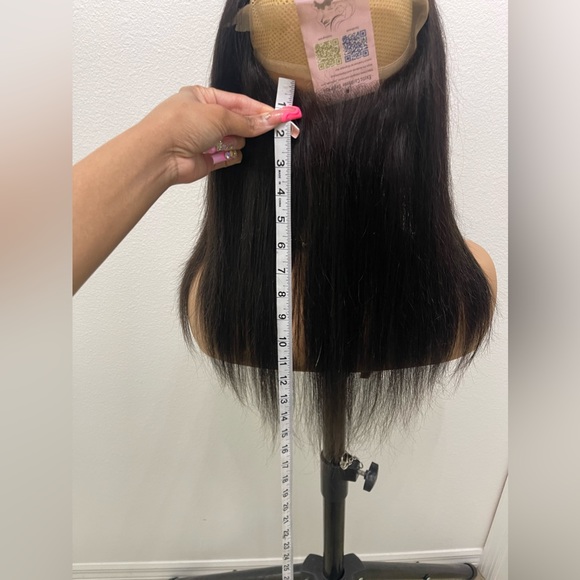 Raw Top Quality Virgin Human Hair 16” 360 Lace Frontal - Picture 7 of 13